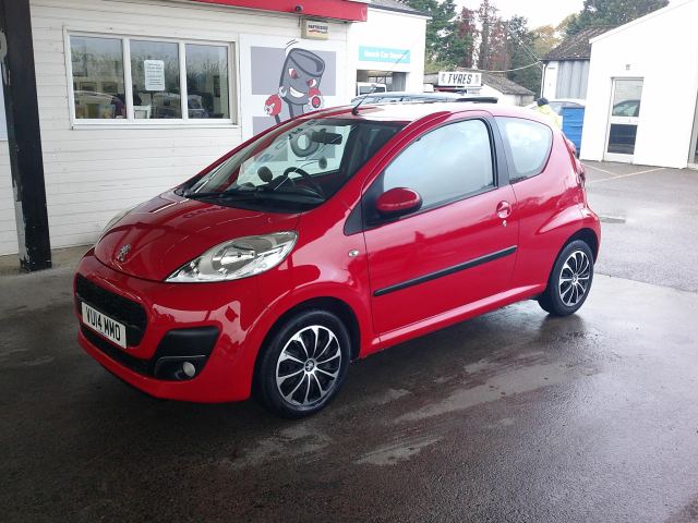Peugeot 107 1.0 12V Active Hatchback 3dr Petrol Manual Euro 5 (68 ps)