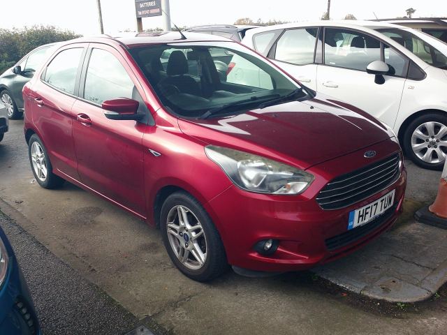 Ford Ka+ 1.2 Ti-VCT Zetec Hatchback 5dr Petrol Manual Euro 6 (70 ps)