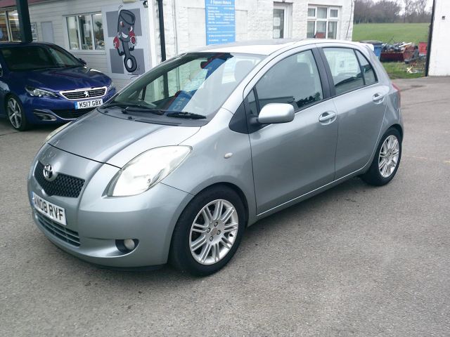 2008 (08) Toyota Yaris 1.3 VVT-i SR Hatchback 5dr Petrol Manual (141 g/km, 87 bhp)