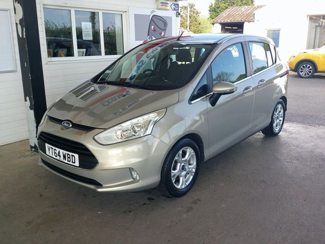 2014 (64) Ford B-Max 1.4 Zetec MPV 5dr Petrol Manual Euro 5 (90 ps)