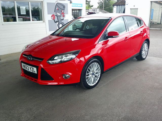 2014 (63) Ford Focus 1.0T EcoBoost Zetec Hatchback 5dr Petrol Manual Euro 5 (s/s) (100 ps)