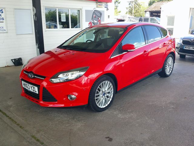 2014 (63) Ford Focus 1.0T EcoBoost Zetec Hatchback 5dr Petrol Manual Euro 5 (s/s) (100 ps)