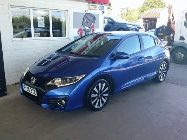 2016 (65) Honda Civic 1.8 i-VTEC SE Plus Hatchback 5dr Petrol Manual Euro 6 (s/s) (142 ps)