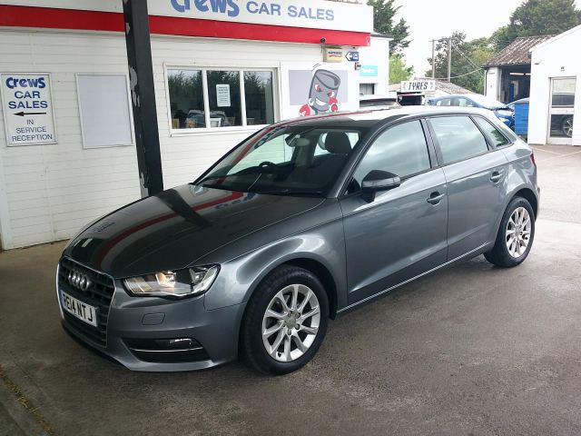 2014 (14) Audi A3 1.6 TDI SE Sportback 5dr Diesel Manual Euro 5 (s/s) (105 ps)